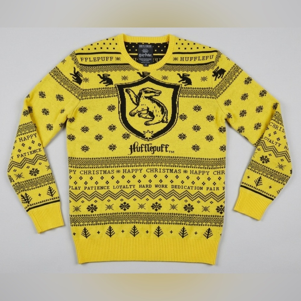 Boxlunch x Harry Potter Hufflepuff Christmas Sweater